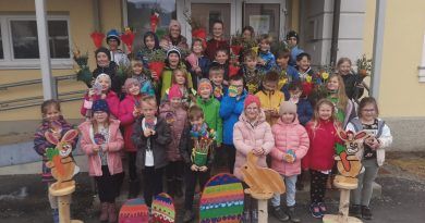 Kinder der Schule in Eberstein zurück aus den Osterferien