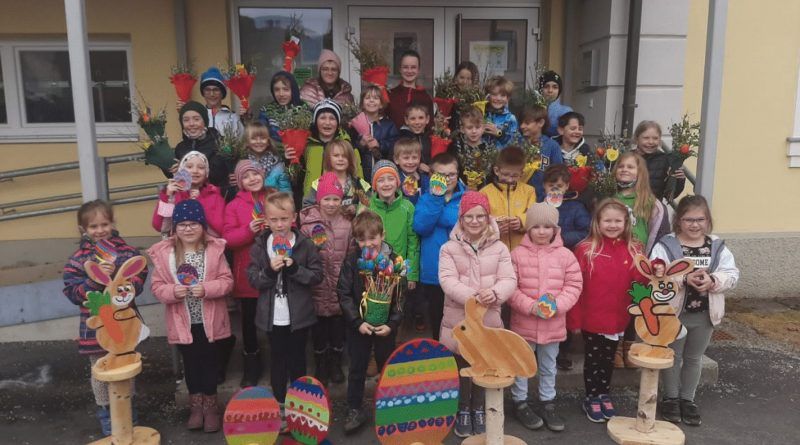 Kinder der Schule in Eberstein zurück aus den Osterferien