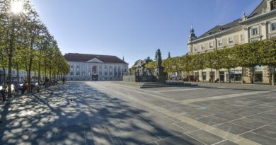 Benefizläufer Feitl in Klagenfurt