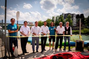 Freizeitbase Eröffnung Stadt Villach Karin Wernig