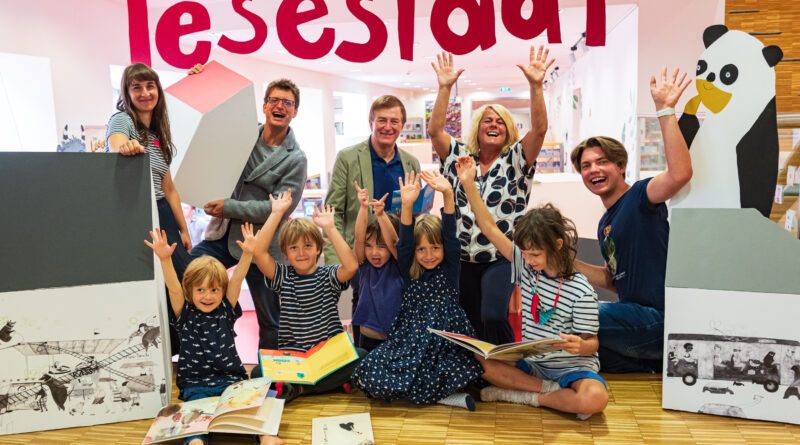 Villach Lesestadtfinale Pressekonferenz