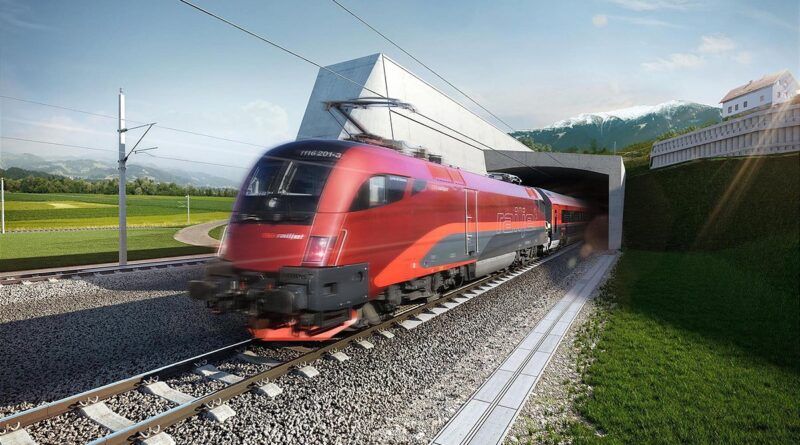 Visualisierung Koralmtunnel ÖBB