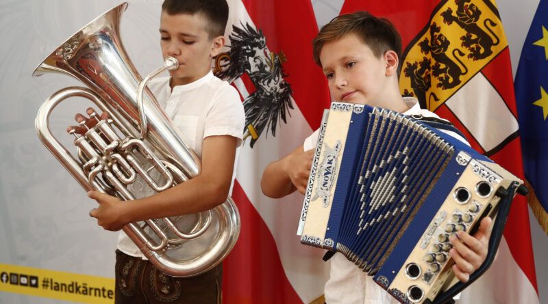 Schüler der Musikschule Katolnig