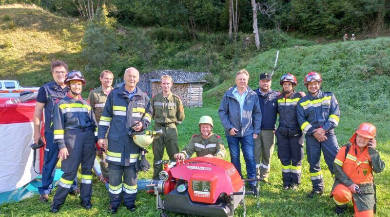 Hermagor_Feuerwehrübung_Pontebba