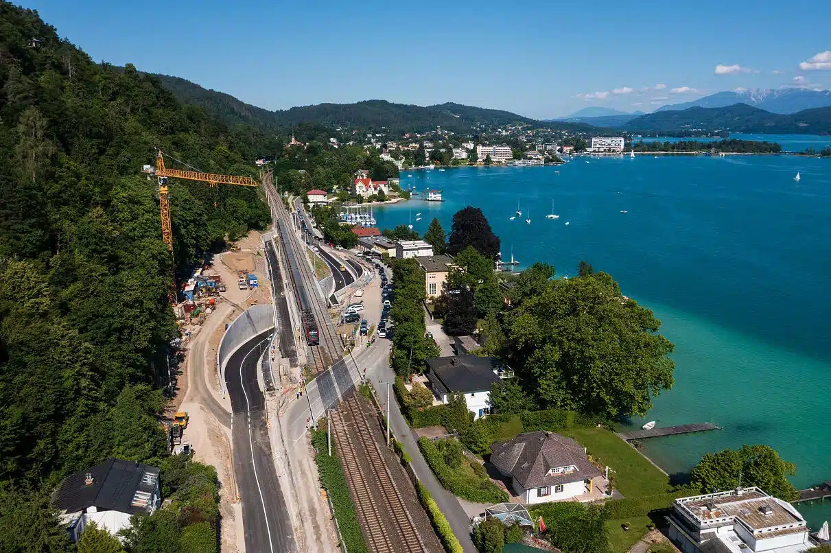 ÖBB Bahn-Unterführung am Wörthersee für den Verkehr freigegeben