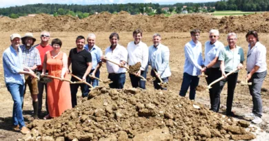 Spatenstich Eberndorf Grünschnitt- und Kompostieranlage