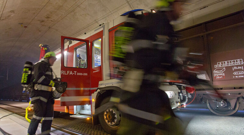 ÖBB Tunnelübung Koralmbahn