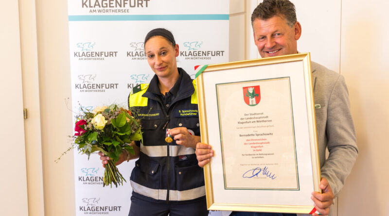 Im Rahmen des Viertelmarathons bei Kärnten Läuft rettete Bernadette Sprachowitz einem anderen Teilnehmer das Leben.