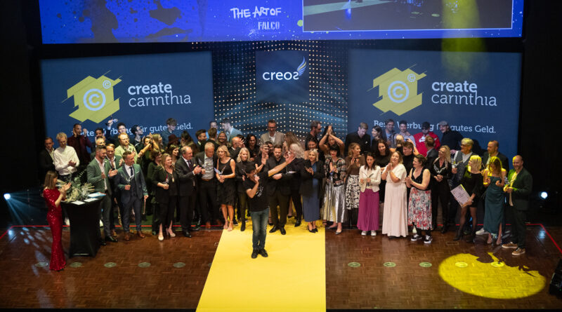 Bei der CREOS Gala im Congress Center Villach wurden wieder besonders kreative Arbeiten von Kärntner Werbe- und Medienagenturen geehrt