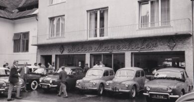 Motor Mayerhofer Autohaus Gerbergasse 1950er