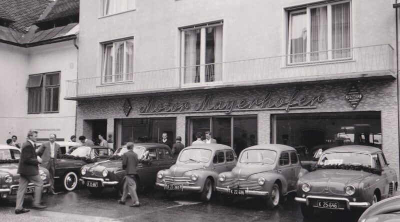 Motor Mayerhofer Autohaus Gerbergasse 1950er