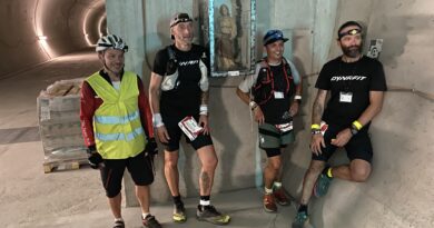 In Kooperation mit den ÖBB durchquerten drei Trailrunner die 33 Kilometer des Tunnels und brachen dabei sogar einen Weltrekord.