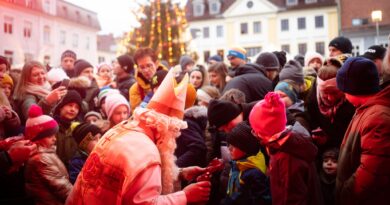 Als Vorbote auf den Völkermarkter Nikolomarkt wurde die Freyung am Rathaus angebracht. Am 3. und 4. Dezember können sich Groß und Klein auf viel Programm in der Völkermarkter Innenstadt freuen