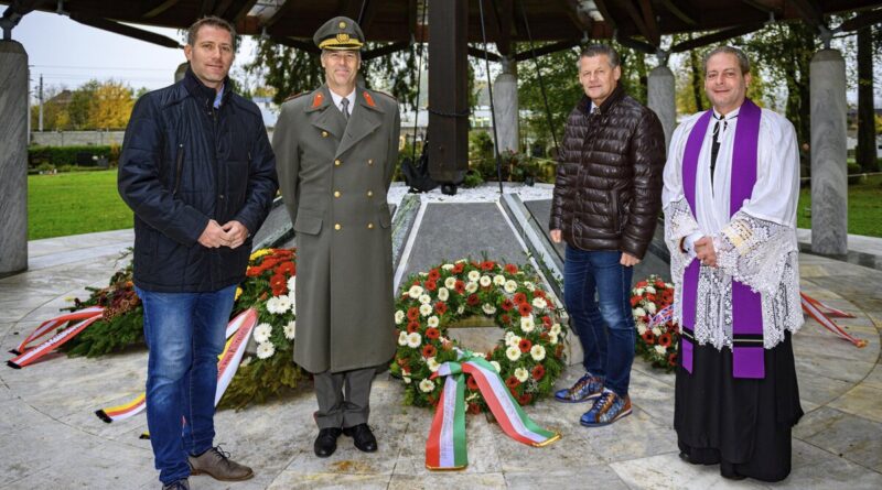 Am Donnerstagmorgen fand die militärische Allerseelenfeier am Friedhof Annabichl statt. Neben dem Gedenken an gefallene Soldaten wurde auch zur Sicherstellung des Friedens aufgerufen