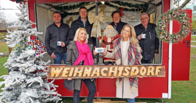 Vom 30. November bis 23. Dezember wird ein Teil des Spittaler Schlossparks zum Weihnachtsdorf