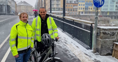 Die Stadtbrücke in Villach ist seit dieser Woche wieder frei befahrbar - mit einigen Neuerungen für Radfahrer