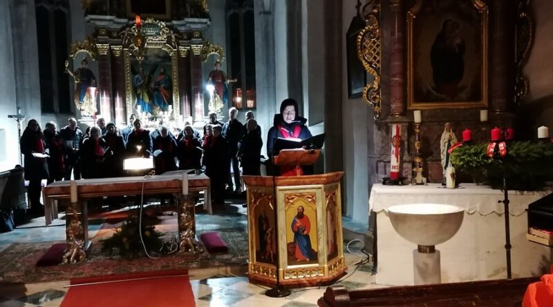 Letzten Samstag fand in der katholischen Pfarrkirche Rattendorf das traditionelle Adventsingen statt