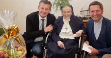 Maria Nopp, besser bekannt als Schwester Maria, feierte gestern ihren 106. Geburtstag