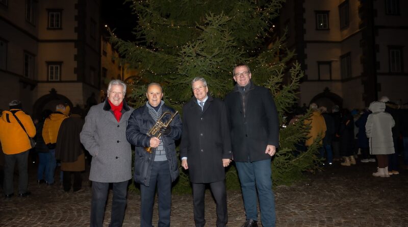 Im Klagenfurter Landhaushof fand gestern ein Konzert der beliebten Reihe "Stiller Advent" statt