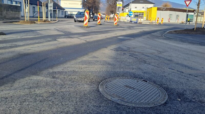 Bei der Sanierung der Italiener Straße wurde auch ein modernes Entwässerungssystem miterrichtet