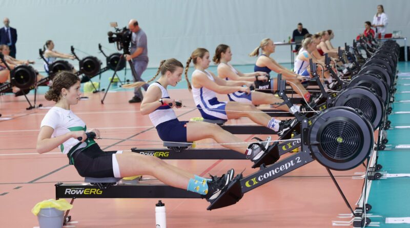 Im Sportpark Klagenfurt finden heute die 35. Staatsmeisterschaften im Indoor-Rudern statt