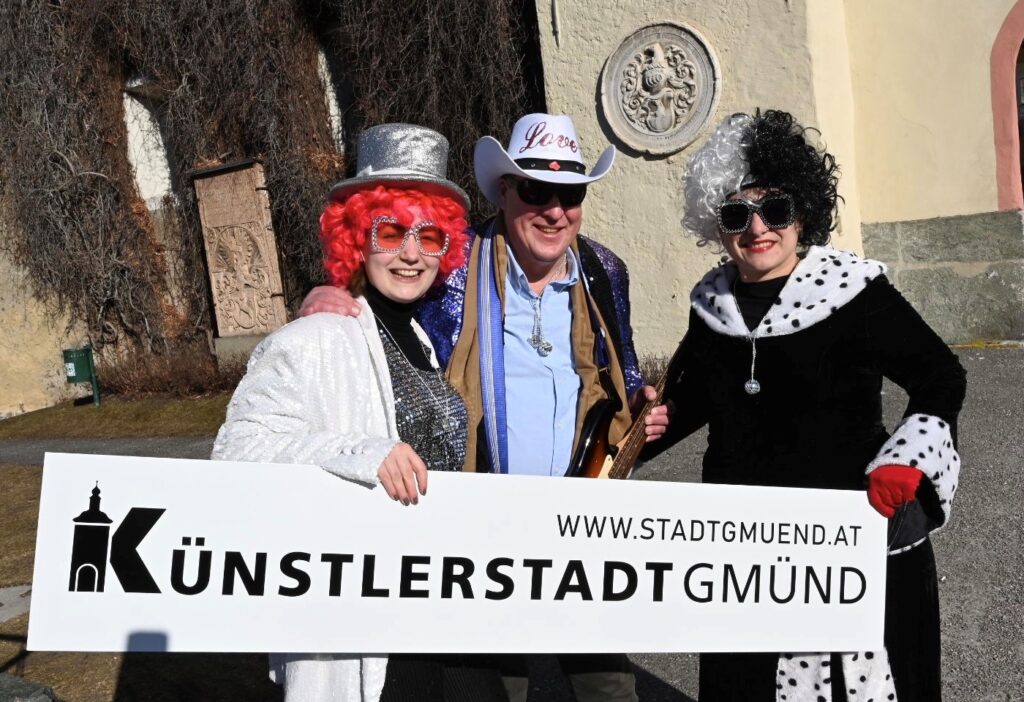 Die Künstlerstadt Gmünd lädt am Faschingsdienstag (13. Februar) zum Umzug und zur "Gmündner Gschnas"