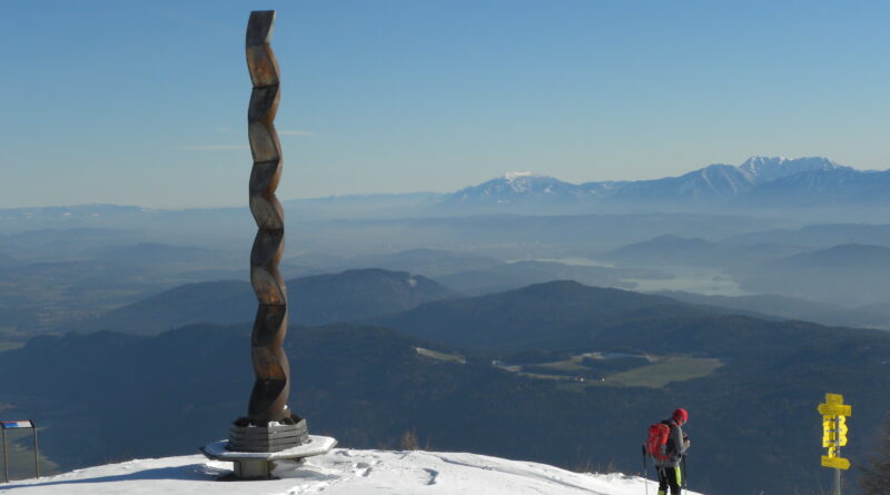 Blick nach Süden von der Gerlitzen.