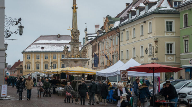 Nächsten Montag (15.01.) und Dienstag (16.01) findet am St. Veiter Hauptplatz der "Kalte Markt" statt