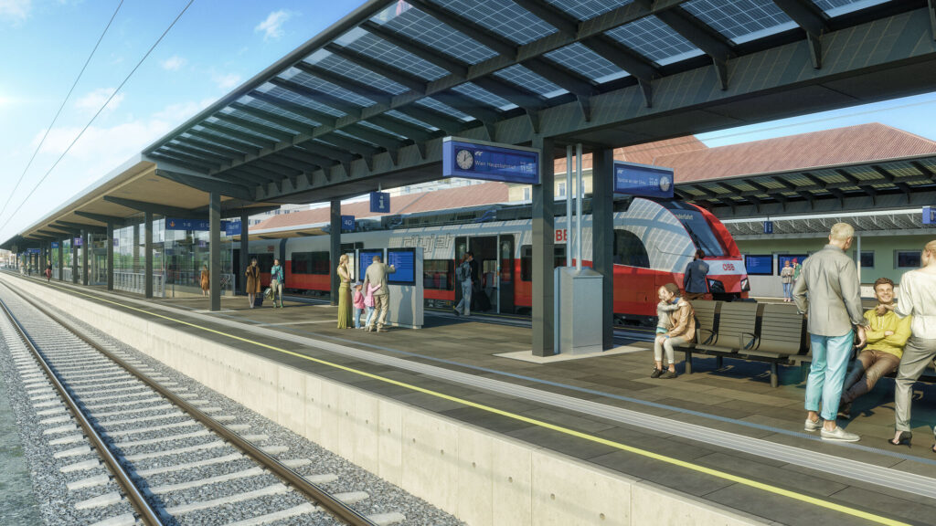 Der Villacher Hauptbahnhof wird umfassend modernisiert, um bessere Anschlüsse, mehr Komfort und verbesserte Infrastruktur für Reisende zu bieten