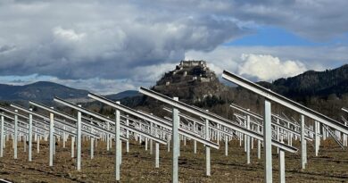 In Thalsdorf wird die österreichweit erste Agri-Photovoltaik Anlage für Bahnstrom errichtet