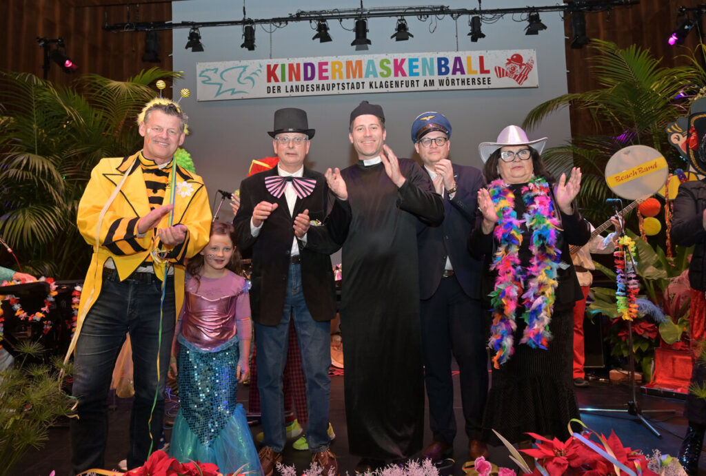 Letzten Sonntag fand im Konzerthaus Klagenfurt der 60. Kindermaskenball statt