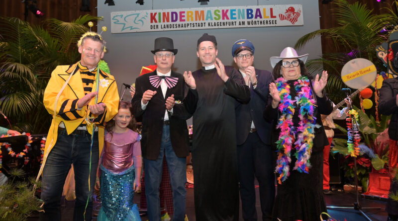 Letzten Sonntag fand im Konzerthaus Klagenfurt der 60. Kindermaskenball statt