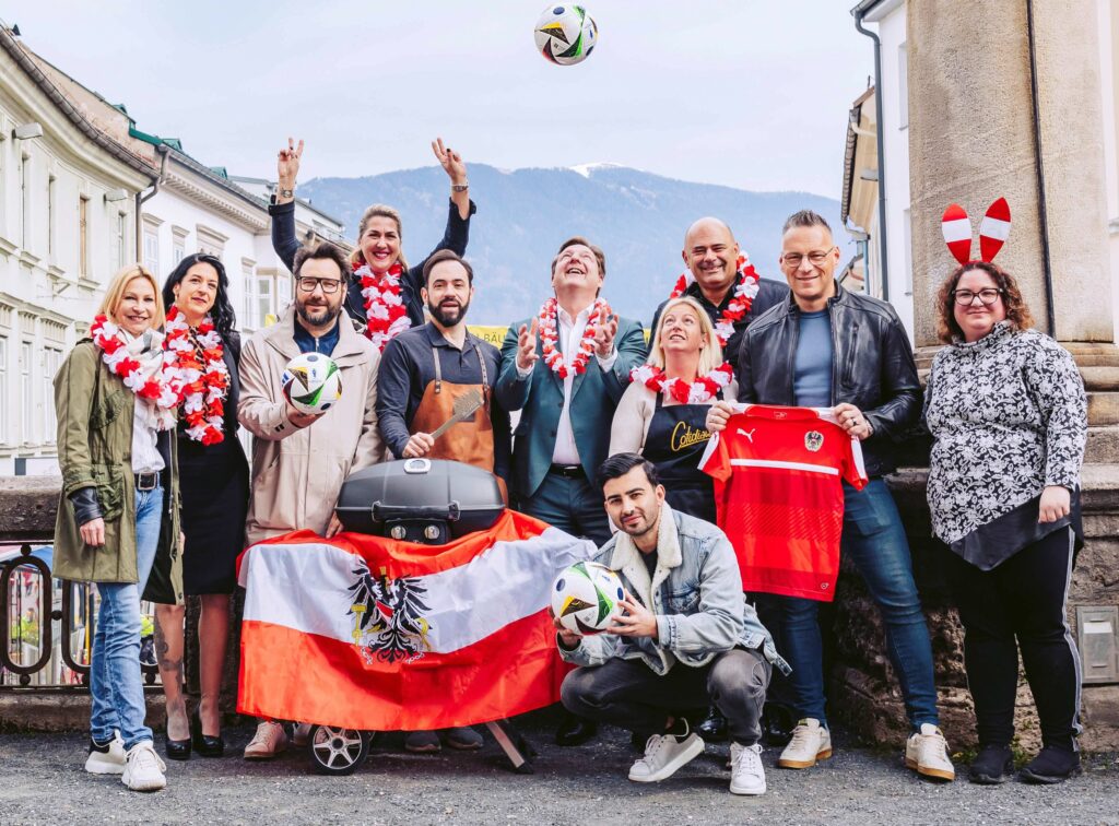 Im Rahmen der Fußball-Europameisterschaft im Juni und Juli bietet die Stadt Villach viele Angebote für Gastronomen und Fans