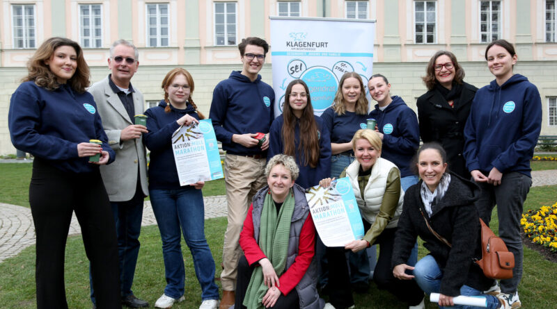 Der Klagenfurter Jugendrat veranstaltet bis Mitte Juni einen "Müllmarathon"