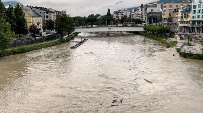 Hochwasser-Gefahr: Villach sperrt Radwege