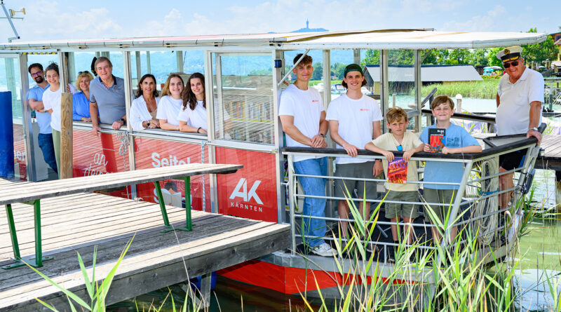 AK-Bücherboot: Entspanntes Schmökern am Wörthersee - AK-Sommerbibliotheken sorgen für Lesespaß