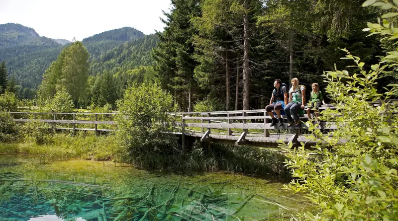 Neuer Slow Trail beim Meerauge im Bodental