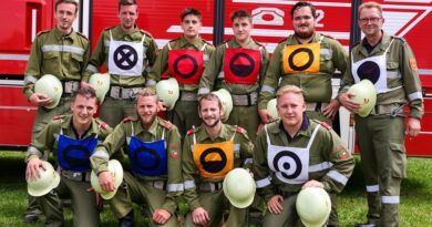 Die Feuerwehr Olsach-Molzbichl erreichte bei den 64. Landesmeisterschaften der Kärntner Feuerwehren in St. Veit erstmals seit über 50 Jahren einen Stockerlplatz