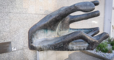 Trinkwasserbrunnen in Klagenfurt: Die Hand am Domplatz