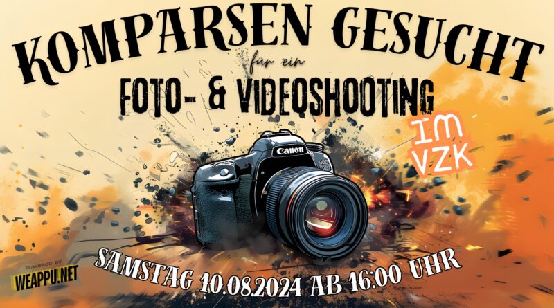 Foto- und Videoshooting im Veranstaltungszentrum Klagenfurt: Komparsen gesucht