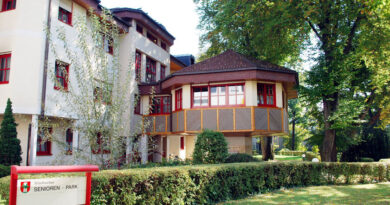 Außenansicht des städtischen Seniorenheim Hülgerthpark. Foto: SK/Arch