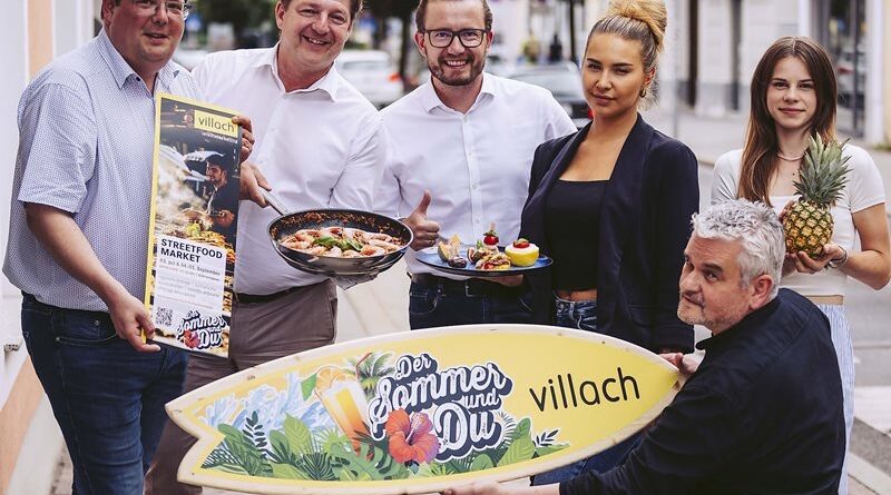 Kulinarisches Highlight im Herzen Villachs: Der Streetfood Market lockt mit regionalen Köstlichkeiten und einem besonderen Flair in die Innenstadt.