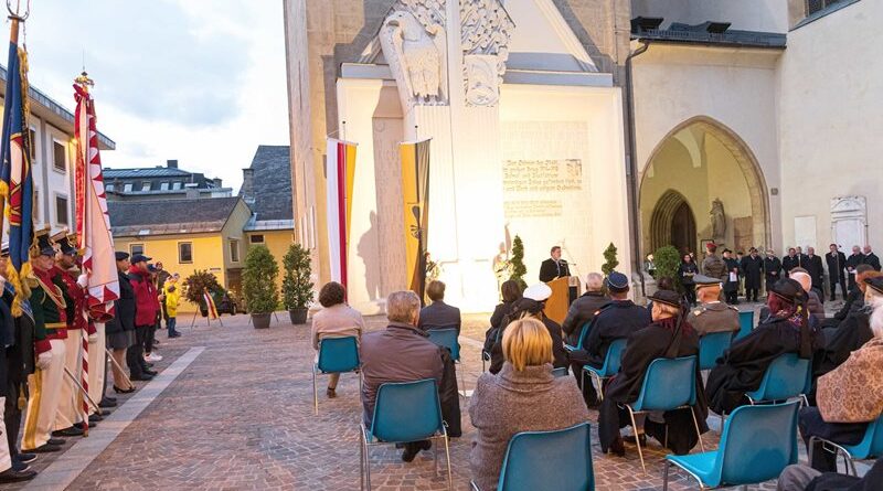 Abstimmungsgedenkfeier: Am 9. Oktober findet vor dem Friedensdenkmal wieder die Gedenkfeier anlässlich der Kärntner Volksabstimmung statt.