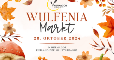 Am 28. Oktober 2024 findet in Hermagor der alljähr­li­che Wulfe­nia­markt statt