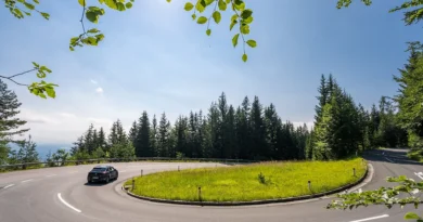 Villacher Alpenstraße auf den Dobratsch