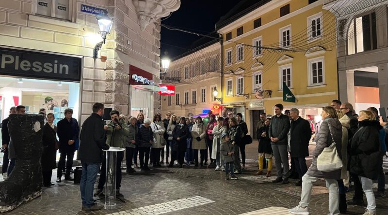 Stadtspaziergang zum Gedenken an NS-Opfer in Klagenfurt