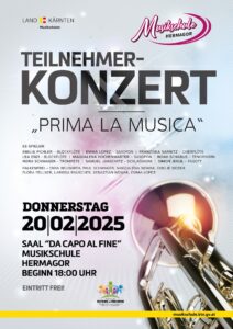 Teilnehmerkonzert Hermagor - prima la musica